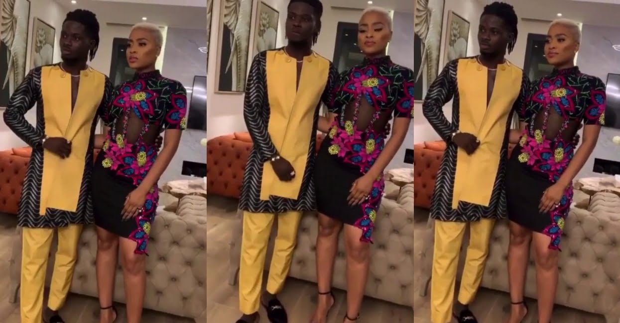 Watch video of Kuami Eugene and Adina looking good together