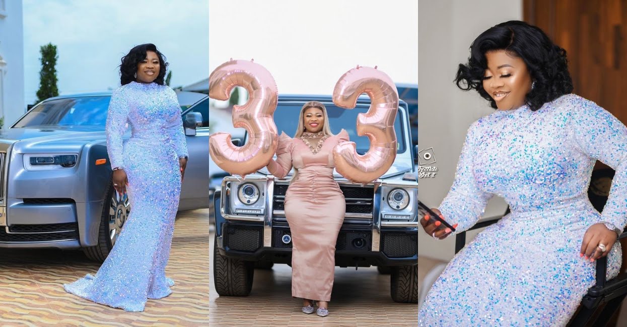 Obofour’s Wife Marks Birthday With This Stunning Photo and massage