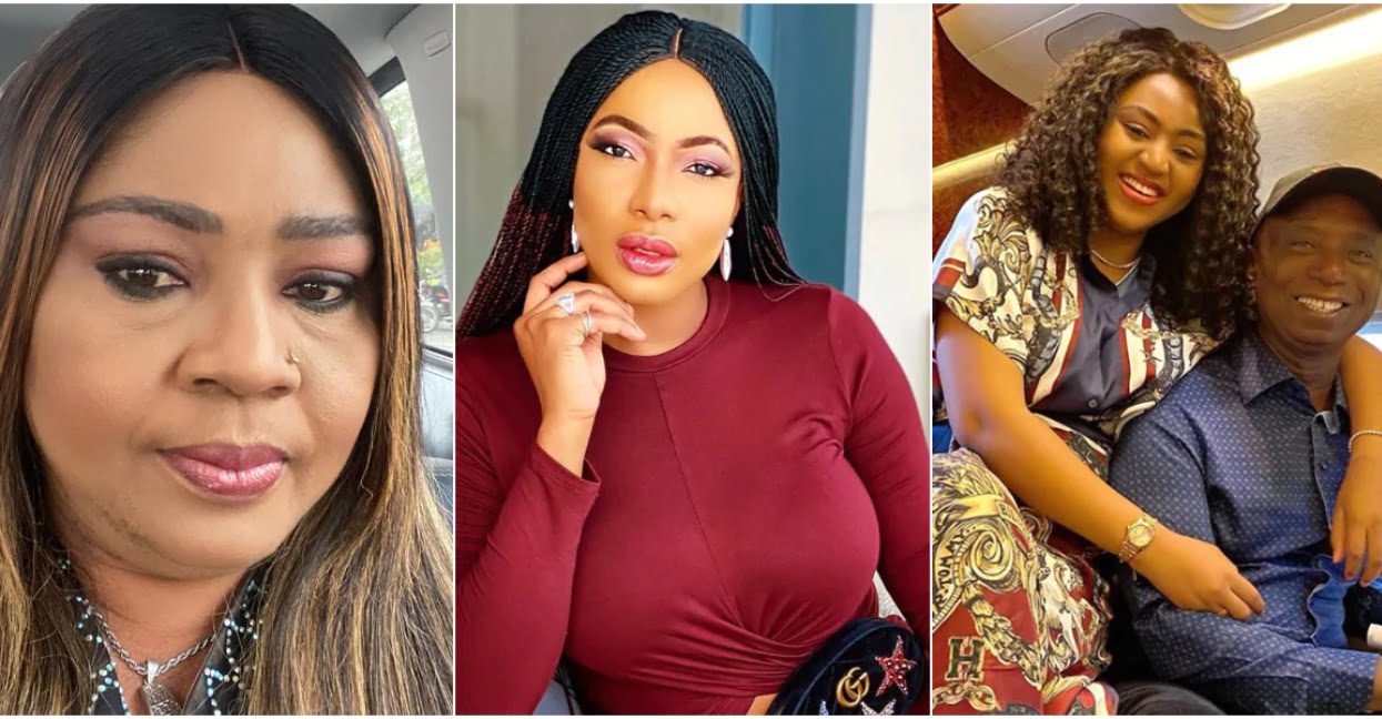 Regina Daniels’ Mother warns actress Chika Ike to stay away from her daughter’s husband
