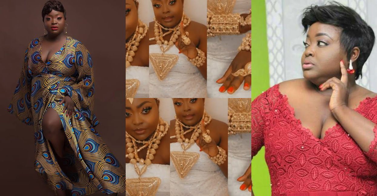 Actress Roselyn Ngissah marries, video of her traditional wedding surfaces