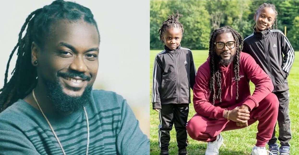 Daddy Goals: Dancehall Artiste Samini Poses With His Cute Daughters