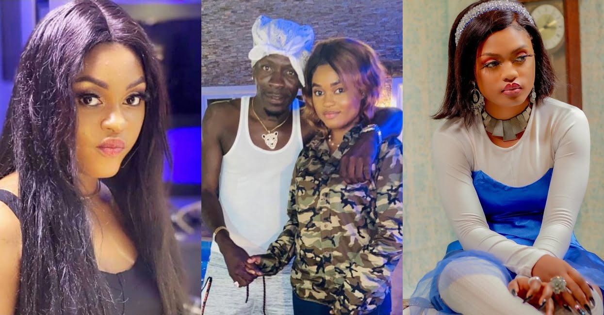 Photos of the only Lady shatta wale has signed in to shatta movement Label.