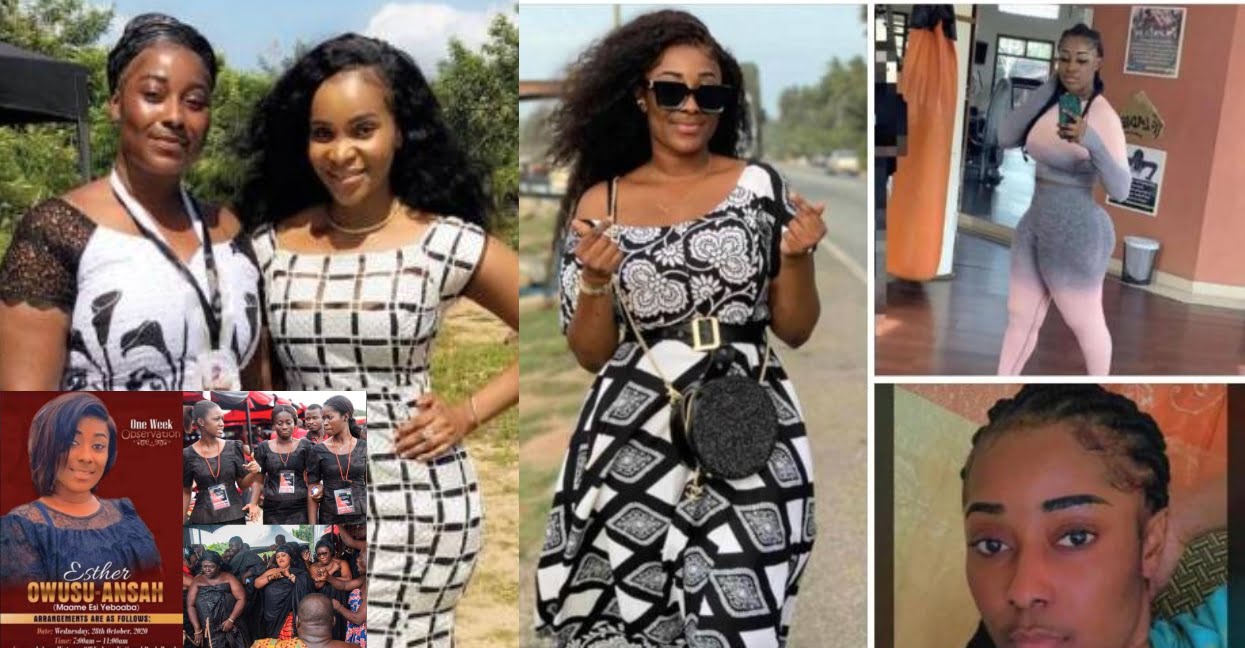 Sad Scenes from One Week Observation of Benedicta Gafah's sister, Esther who died in an accident