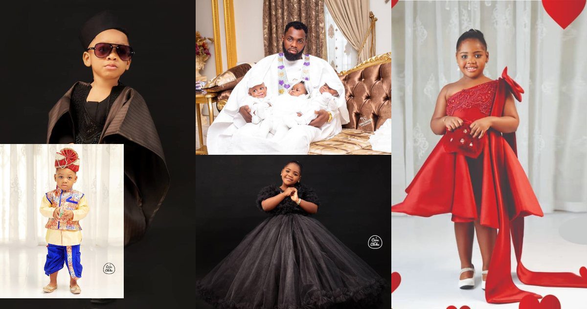 Meet all the 5 adorable kids of Reverend Obofour - Photos