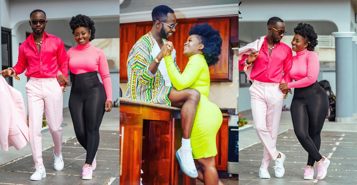 Photos of Okyeame Kwame and his wife Annica that shows they are the best couple in Ghana (Photos)