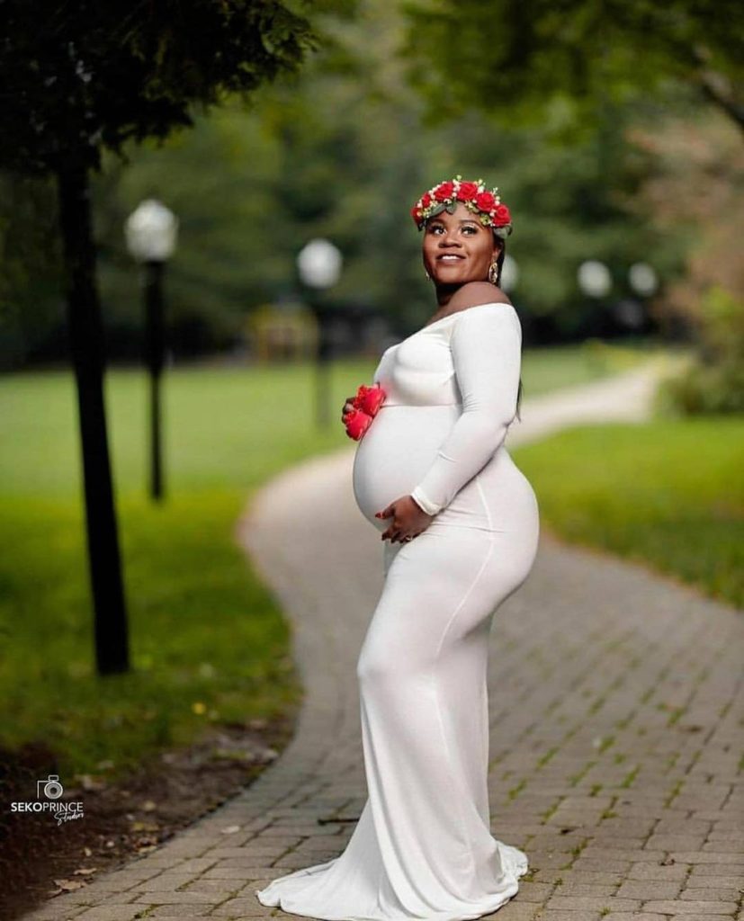 Dancehall singer Kaakie welcomes a beautiful baby girl - Photos