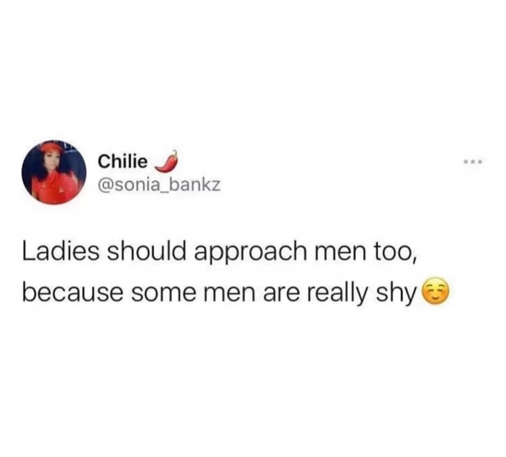 "Ladies should also propose to men because some men are very shy"- Lady reveals.