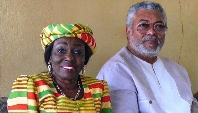 Rawlings and wife