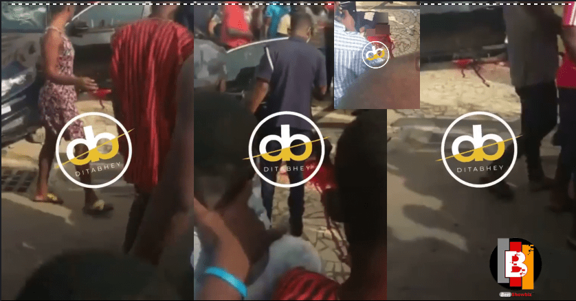 Breaking news! Man shoots Aboboyaa Driver for wrong parking and Shoots himself afterward in Kumasi (video)