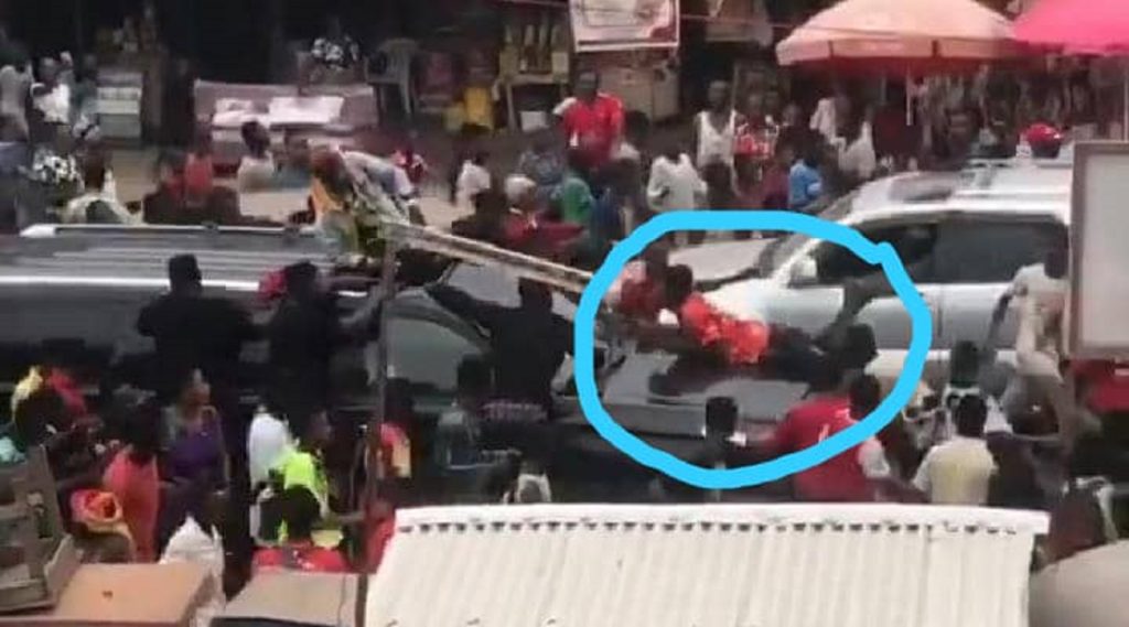 Shatta wale's car nearly killed fan