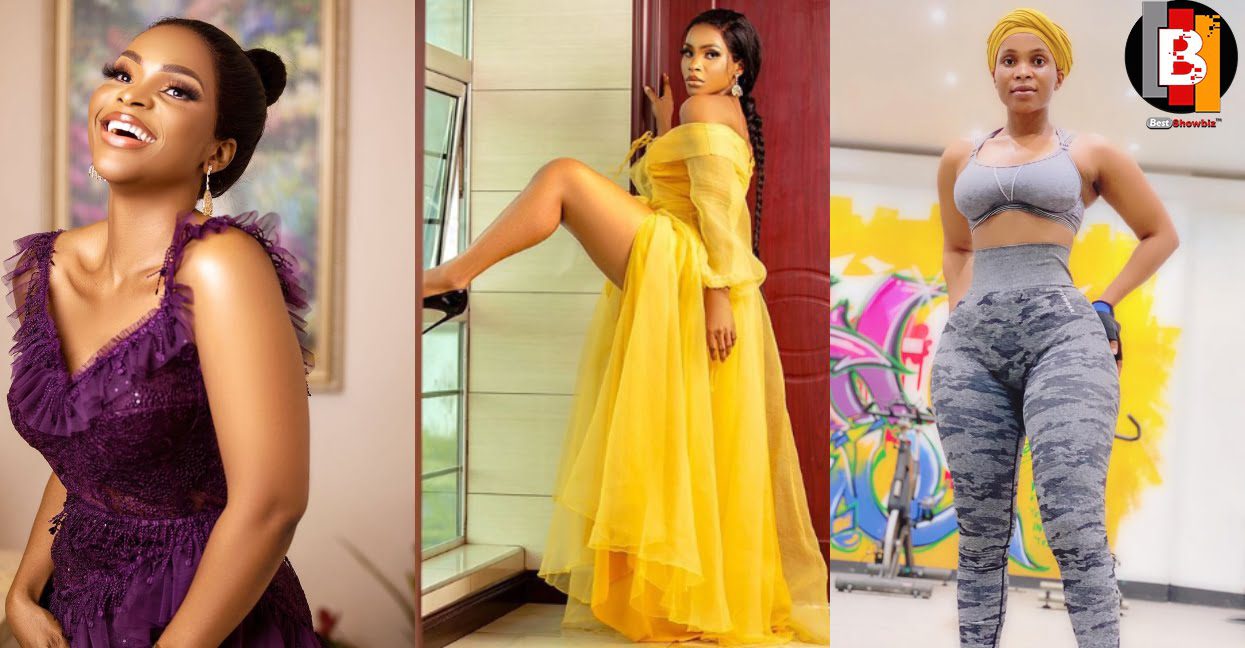 Benedicta Gafah Flaunts her raw thighs as she proves she doesn't wear a hip pad