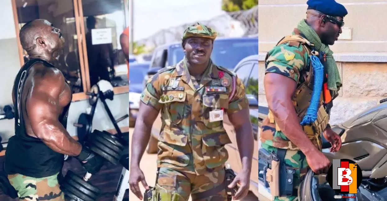 Raymond Kwaku: Meet the Ghanaian Who Is The Strongest Soldier in Africa