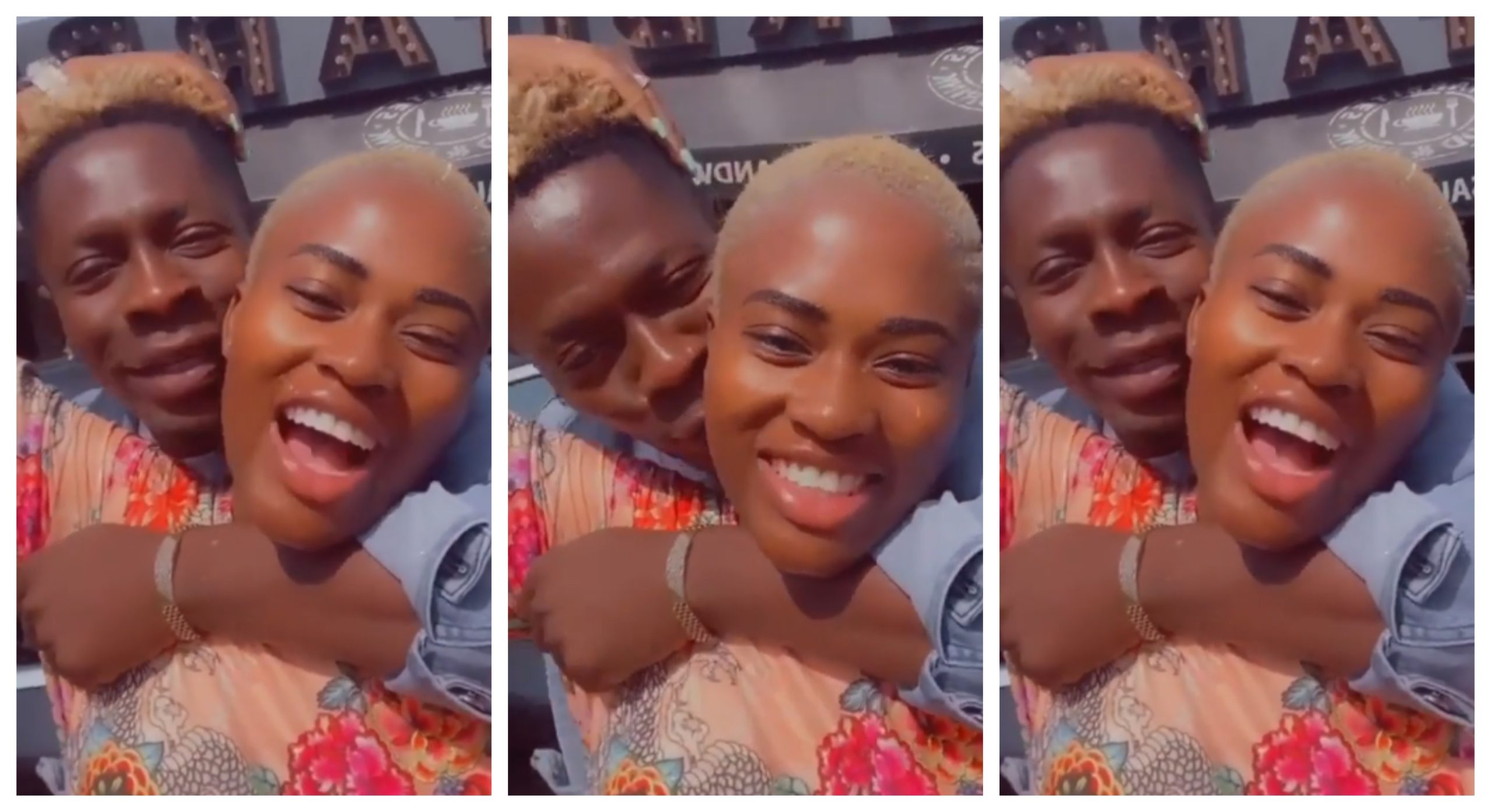 Mommy and son goals - Shatta Wale and Fella Makafui chop kisses in new video