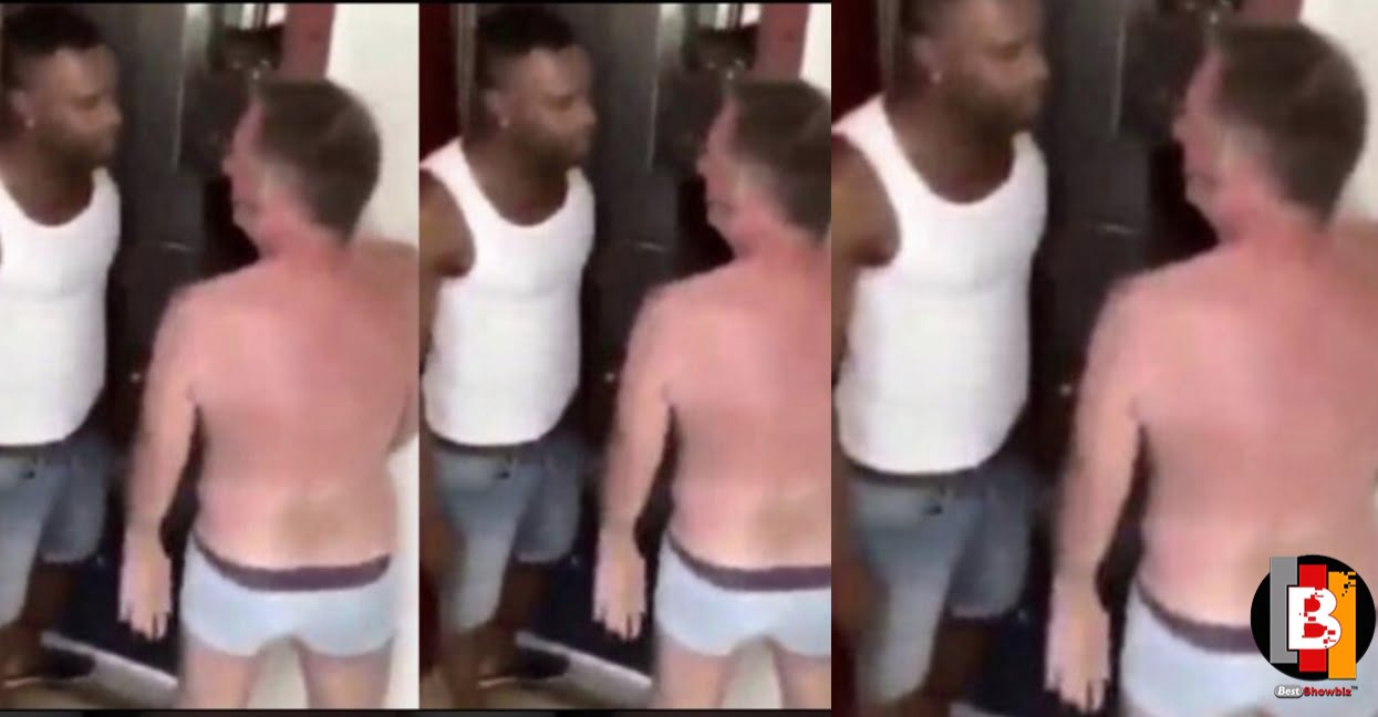 Italian man hot after he was caught 'chopping' a Ghanaian's girlfriend