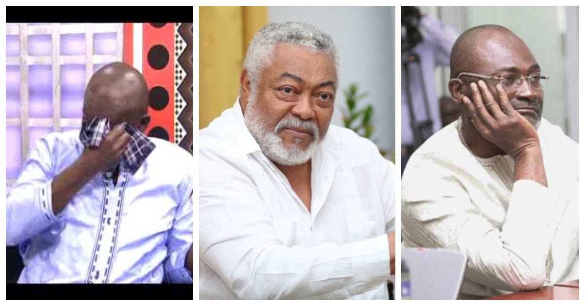 Sad moment Kennedy Agyapong opens up on J.J Rawlings's death