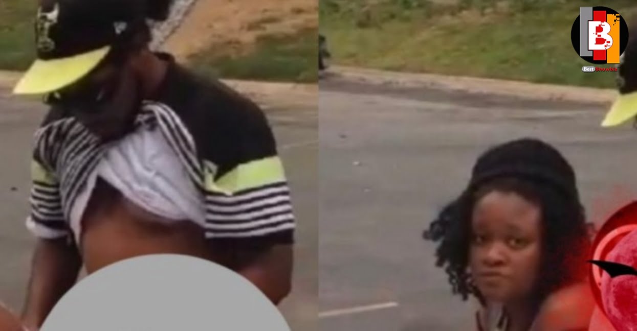 2 Lovers Block The Road As They Chop Themselves In Broad Daylight