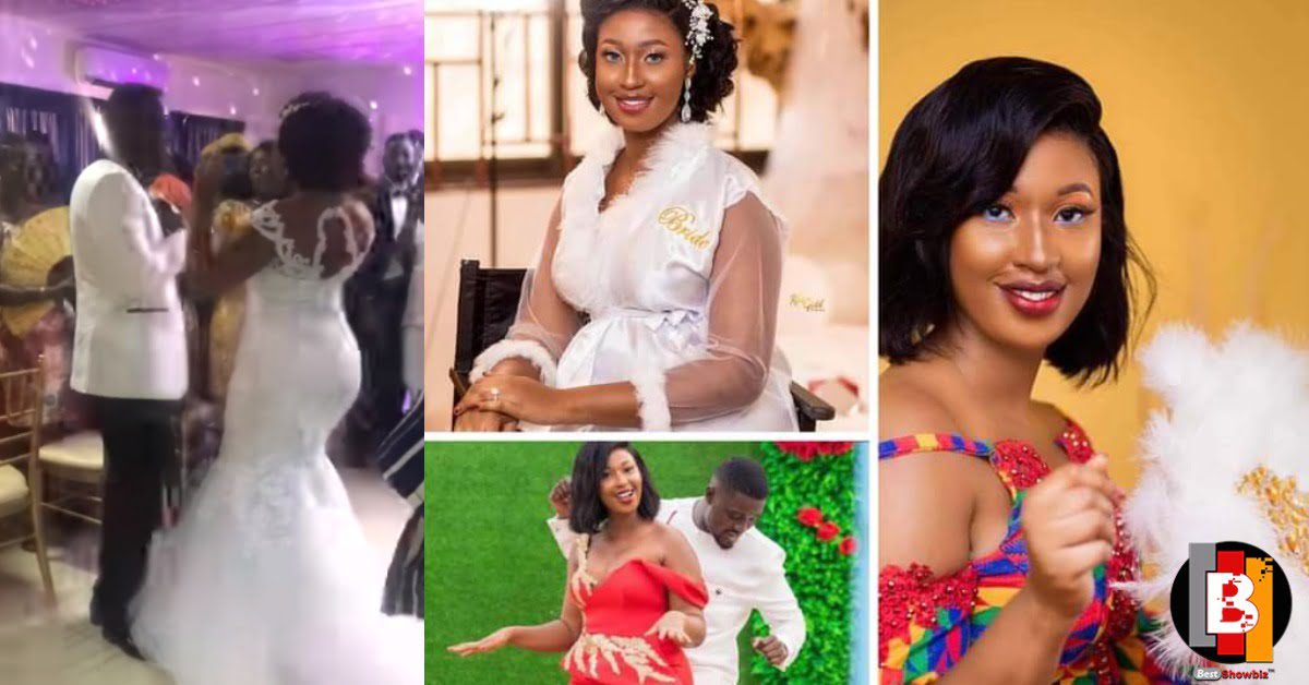 Tears flow as Ghanaian lady Who Got Married In Lavish Wedding A Few Months Ago Dies During Childbirth
