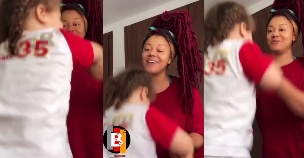 "I love you mom"- Nadia Buari's Daughter eulogizes her as they sing together (video)