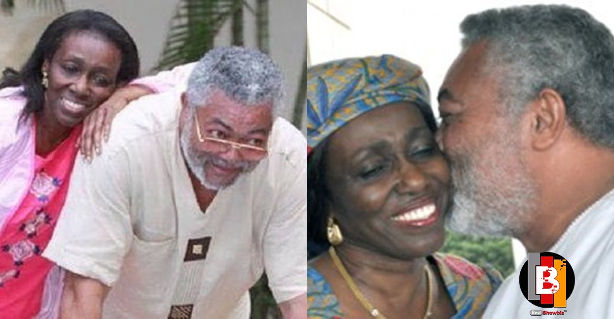 Rawlings wife, Konadu Agyemang reportedly hospitalized after his death