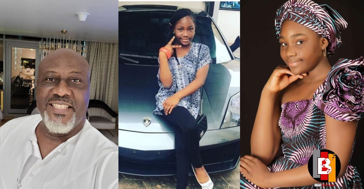 Nigerian Politician, Dino Melaye Gifts His 11-Year-Old Daughter A Lamborghini On Her Birthday - Photos