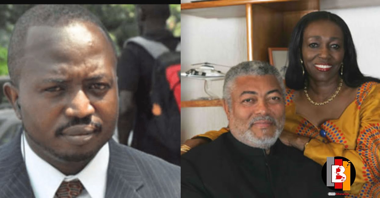 “Nana Konadu maltreated Rawlings” – Stephen Atubiga Claims it is the reason why he died suddenly