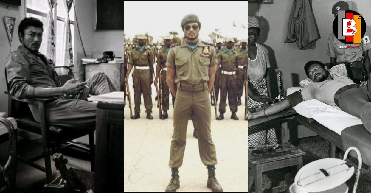 Check out some throwback photos of J.J Rawlings during his days