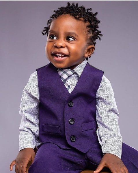 Fameye’s Baby Boy Dazzles In New Photos As He Celebrates His First Birthday