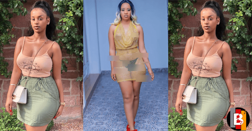 Slay Queen shocks social media with this dressing at a party (photo)