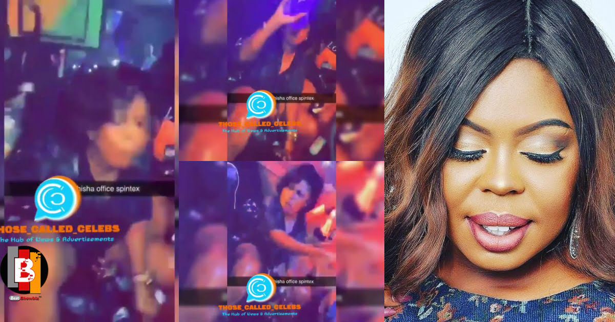 Sad video of Afia Schwarzenegger Drunk and causing trouble in a night club goes viral