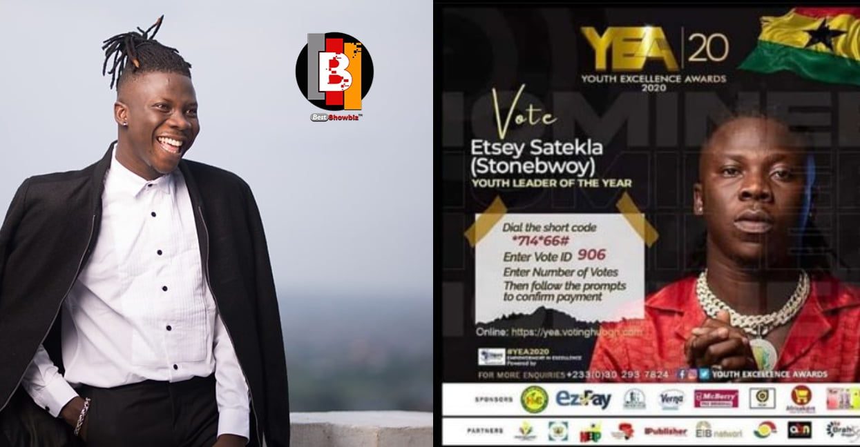 "Don't waste money voting for me" – Stonebwoy tells fans on his latest nomination