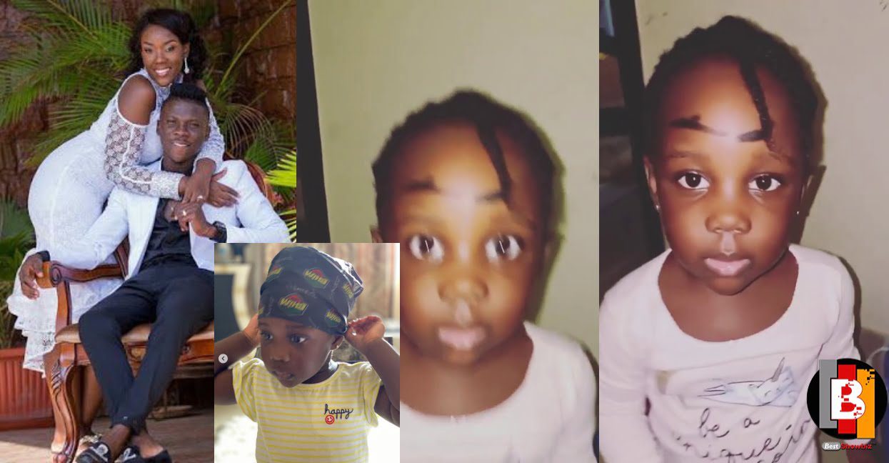 Stonebwoy upset with his daughter for starting to behave like a slay queen (video)