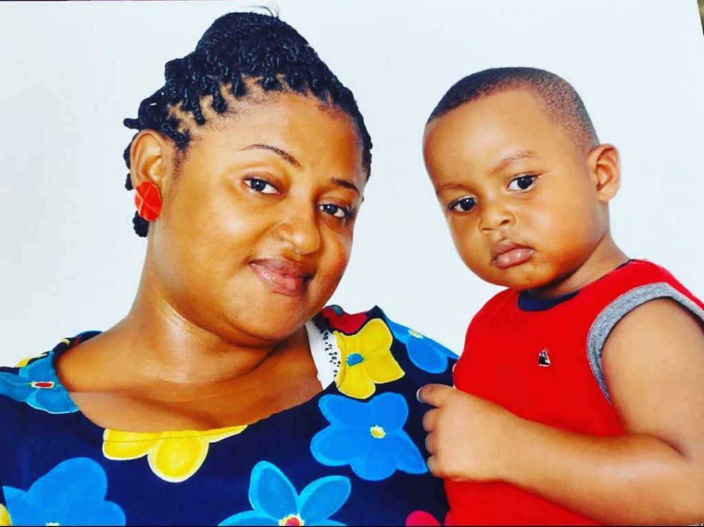 Matilda Asare wows social media with pictures of her grown-up son called Curtis