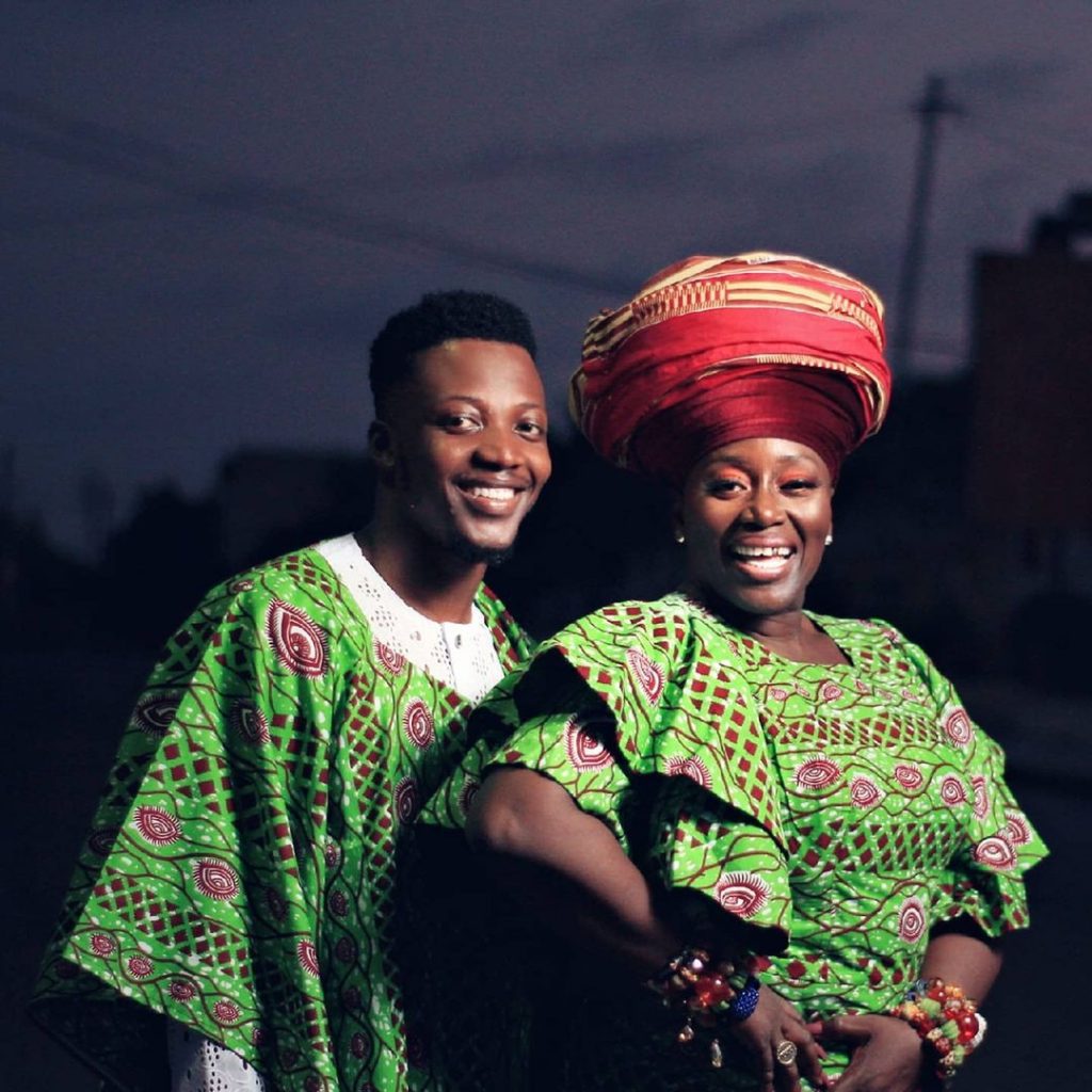 Akumaa Mama Zimbi twins up with her all grown Son in beautiful photos