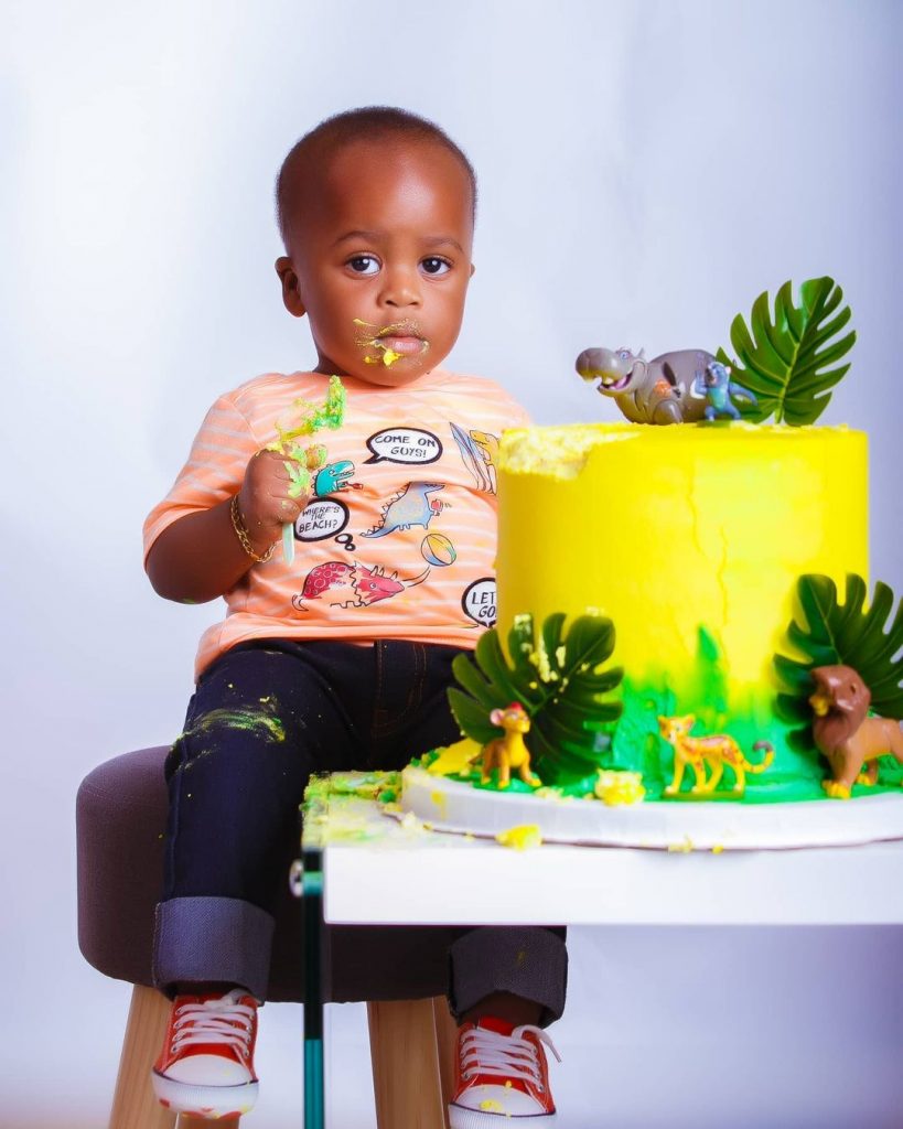 UTV presenter Akosua Sarpong shares first pictures of her year-old son (photos)