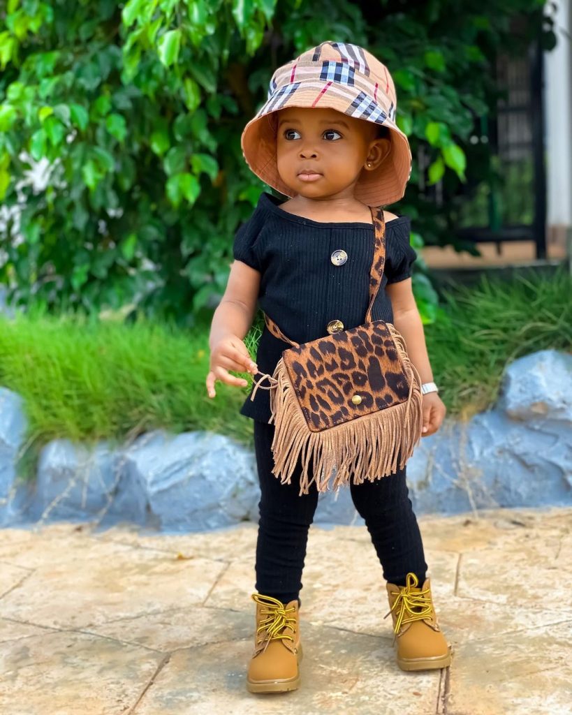 New photos of Strongman's baby girl looking all grown and cute surfaces