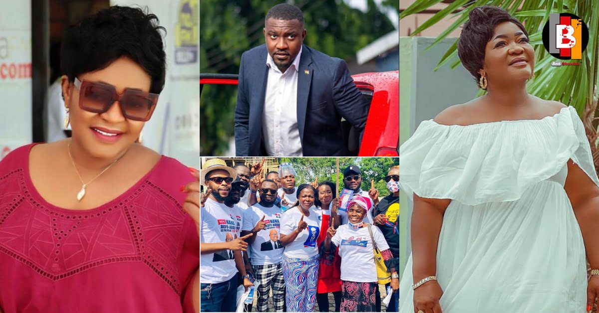 "I am disappointed in the actors and actress who are campaigning against Dumelo"- Christiana Awuni