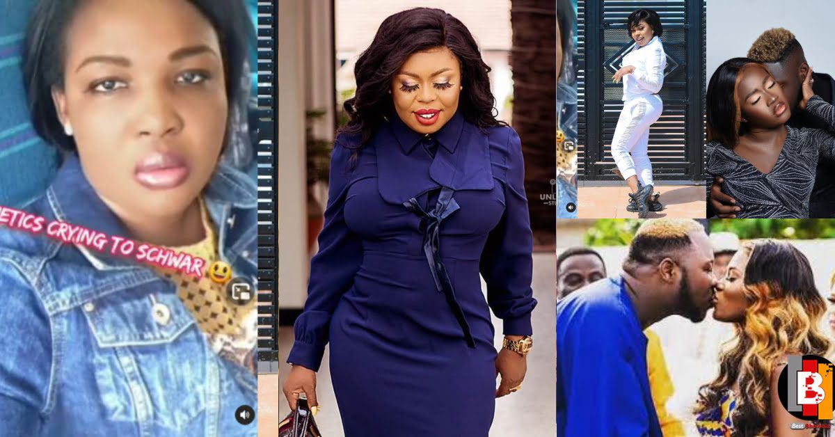Tell Medikal and Fella about what you said about her pregnancy - Afia Schwarzenegger drags Pinamang Cosmetics