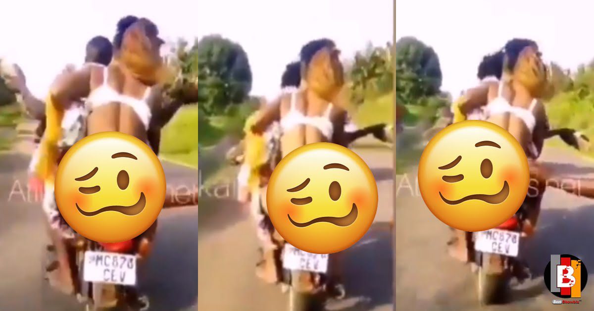 Viral Video Of Slay Queen Riding A Bike With No Panty Causes Stir Online