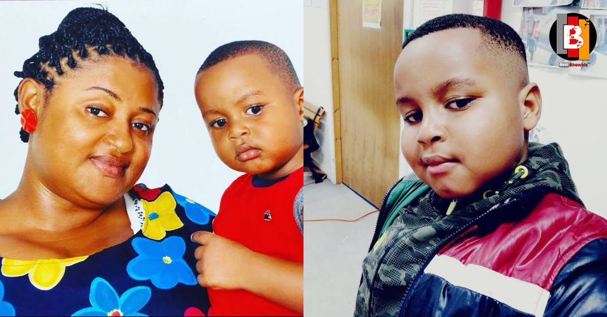 Matilda Asare wows social media with pictures of her grown-up son called Curtis