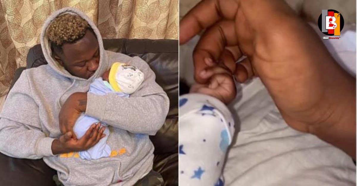 Cute Moments As Medikal’s Daughter Island Sings For Him In Baby Language