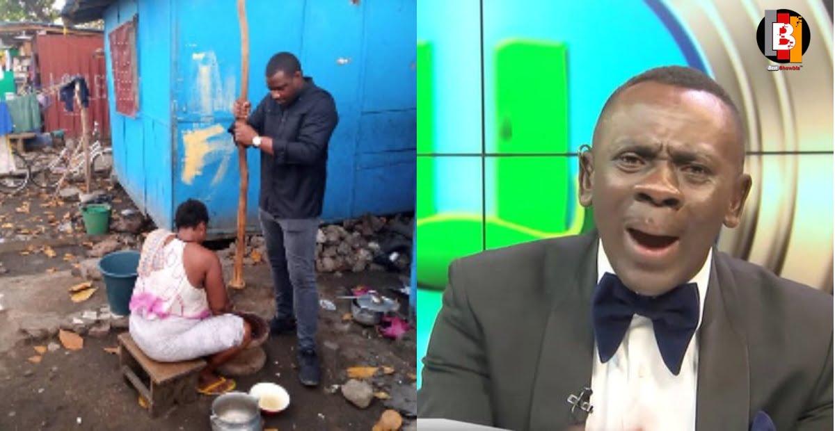 Don't pound fufu for ladies in your next campaign - Akrobeto advises John Dumelo - Video