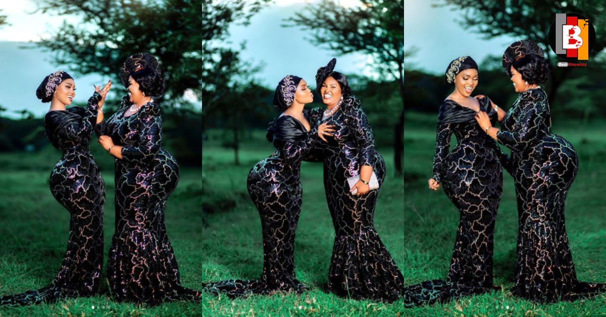Like Mother like Daughter! Photos beautiful Lady And Her Mum with huge backside stuns the internet