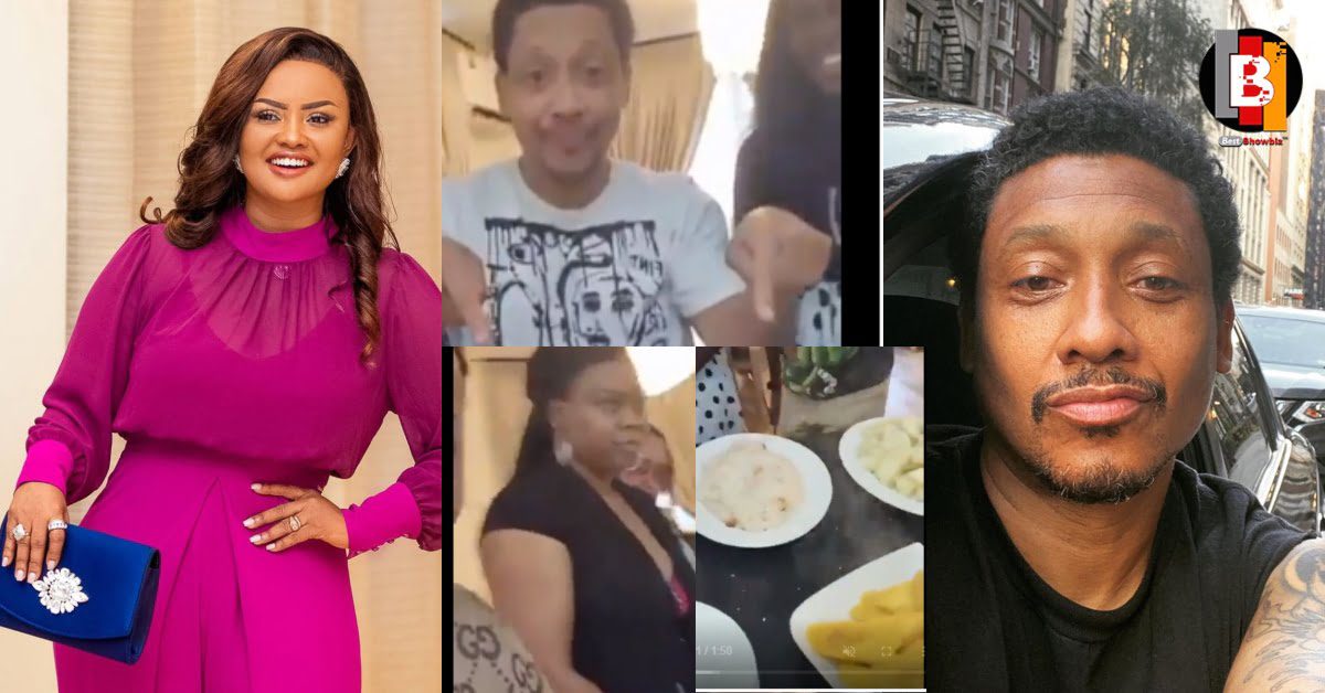 Mcbrown Serves Hollywood Star Khalil Khain Local Meals As She Hosts Him in Her House - Video