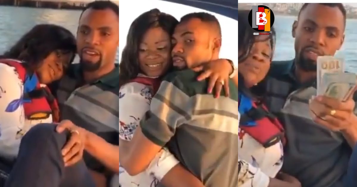 Video Of Rev Obofour and his wife Obouforwaa Chopping love in Dubai causes stir online