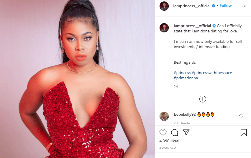 I Rejected Ned Nwoko When I Was Younger, I Didn’t Have Sense - Princess Onyejekwe of BBNaija Fame
