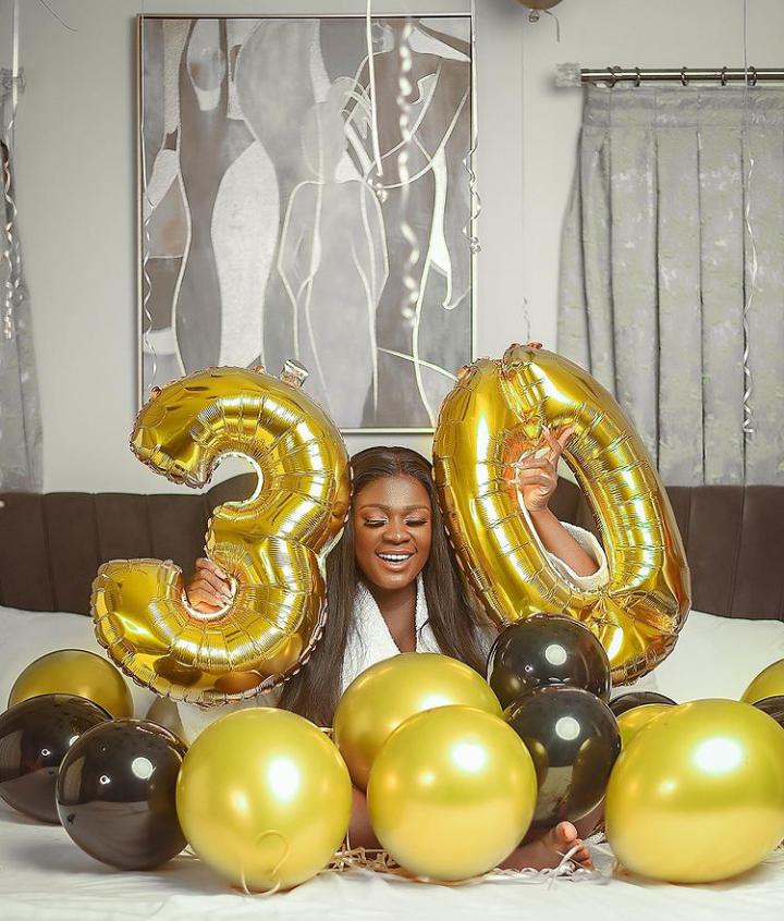 Billionaire, Tracey Boakye celebrates 30th birthday in grand style - Video + Photos