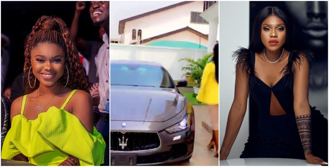 Becca displays her new Maserati as she starts the new year - Video