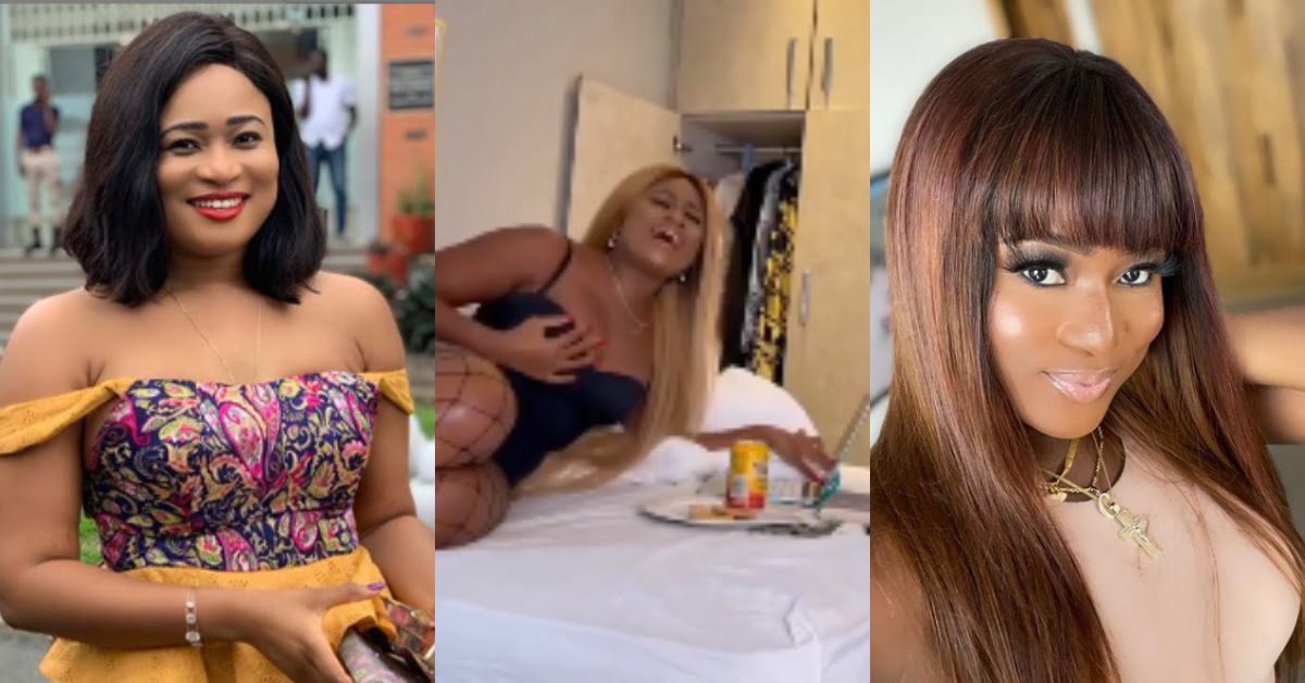 New Christabel Ekeh goes back to her old life? - Drops a raunchy video