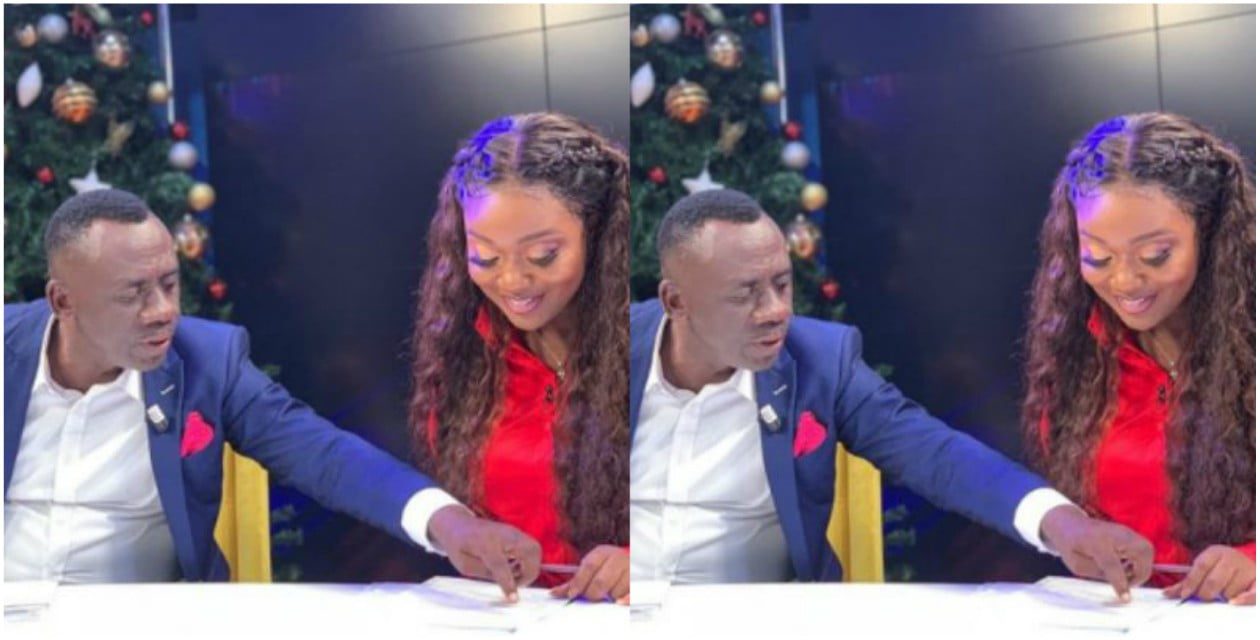 Watch hilarious moment Jackie Appiah disgraces herself on Live TV - (Video)
