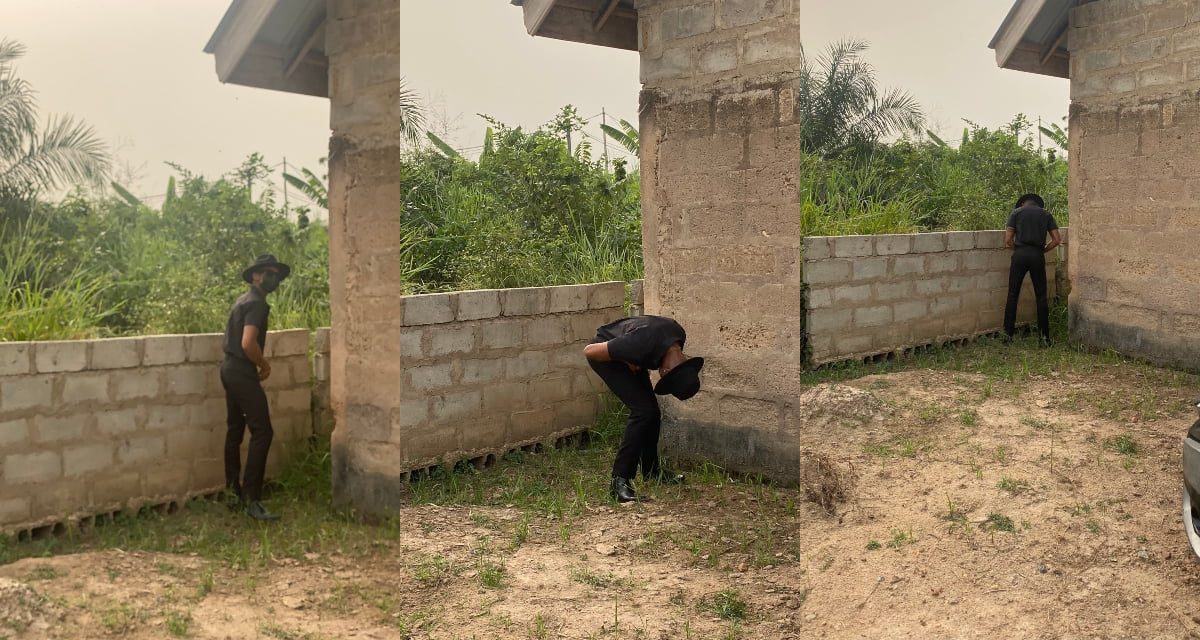 Funny moment Joey B snapped Kidi when he was urinating and posted it online (photos)